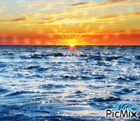 mar sol mc - GIF animado gratis