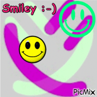 Smileys - GIF animado gratis
