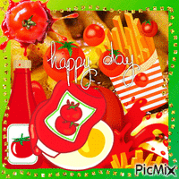 It's Ketchup Day! - Bezmaksas animēts GIF