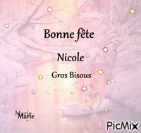 bonne fete - Бесплатный анимированный гифка