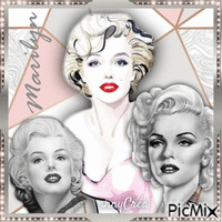 Marilyn Monroe 动画 GIF