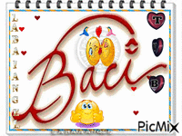 baci - Bezmaksas animēts GIF