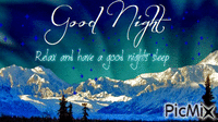 blue goodnight - Darmowy animowany GIF