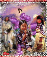 Les Amérindiennes ♥♥♥ animoitu GIF