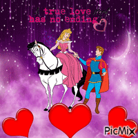 Love story - GIF animado gratis