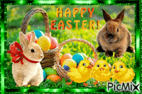 Happy Easter! - Бесплатный анимированный гифка