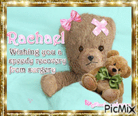 Get Well Soon, Rachael - GIF animé gratuit
