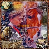 Cowboy Country Gif Animado