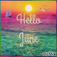 Hello June - Бесплатный анимированный гифка