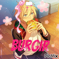 burger eichi - Δωρεάν κινούμενο GIF