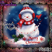 Xριστουγεννα καληνυχτα!!!! - Gratis animerad GIF