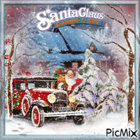 Santa Claus is coming to town - Gratis geanimeerde GIF