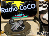 Salon Radiococo GIF animé
