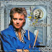 Roger Taylor Queen Animiertes GIF