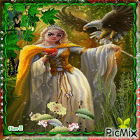 The Princess & the Eagle GIF animé