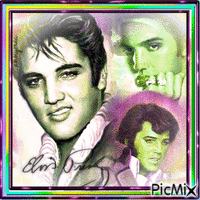 Elvis Presley - Gratis animerad GIF