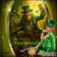 Happy St. Patrick;s Day - GIF animé gratuit