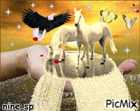 chevaux - Безплатен анимиран GIF