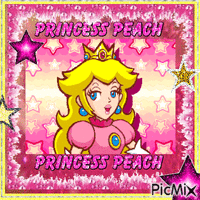 princess peach - Animovaný GIF zadarmo