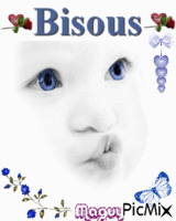 bisous animēts GIF