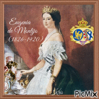 Eugénie de Montijo - Δωρεάν κινούμενο GIF