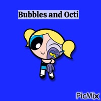 Bubbles and Octi - GIF animé gratuit