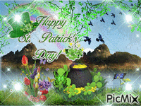 Happy St. Patrick's Day 1 - Bezmaksas animēts GIF