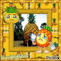 [#]Carl the Frustrated Pineapple[#] Gif Animado