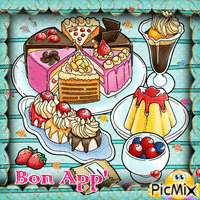 Bon Appétit - Бесплатный анимированный гифка