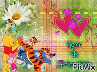 Love IS Friendship - Ilmainen animoitu GIF
