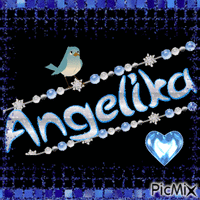 Name. Angelika - GIF animé gratuit