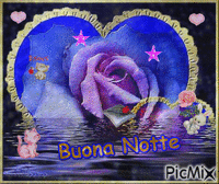 Buona Notte - Бесплатный анимированный гифка