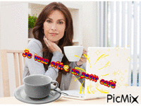 Je vous offre le café - Animovaný GIF zadarmo