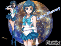 Sailor Mercury Animiertes GIF