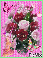 pink rosa - Free animated GIF