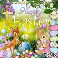 Easter animasyonlu GIF