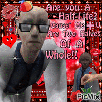 half-life awesome valentines themed picmix GIF animé