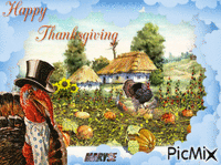 thanksgiving animovaný GIF