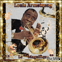 .. Louis Armstrong .. M J B Créations