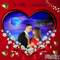 Be My Valentine анимированный гифка