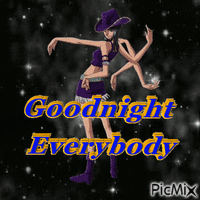 goodnight nico robin GIF animata