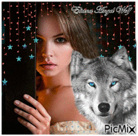 Eliana Angel Wolf - Gratis animeret GIF