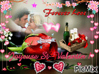 Joyeuse St. Valentin animuotas GIF