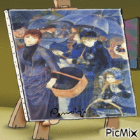 Concours : Auguste Renoir - Nemokamas animacinis gif