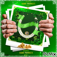 17. March. Happy St. Patricks Day 25 animerad GIF