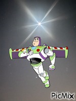 Buzz Lightyear in real life - GIF animado grátis