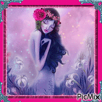 PINK AND PURPLE FANTASY 动画 GIF