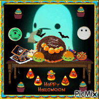 Halloween Sweets - Безплатен анимиран GIF