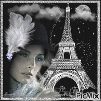 When in Paris! - Gratis animeret GIF