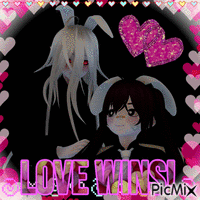 LOVE WINS! animuotas GIF